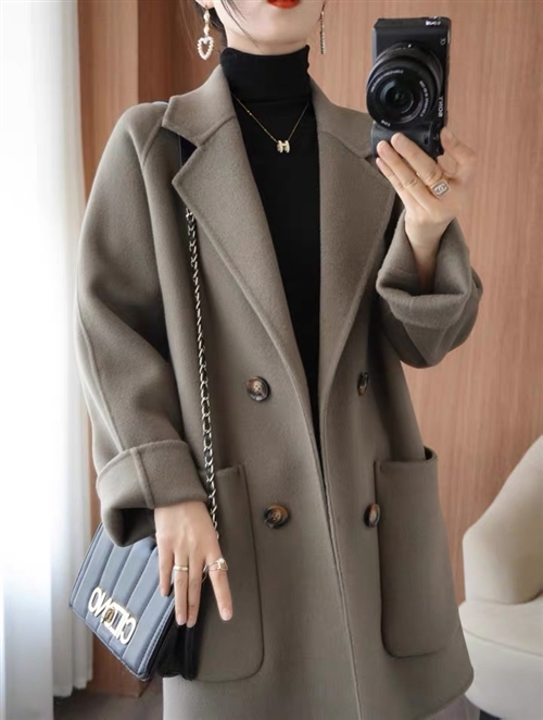 女裝呢子大衣外套有貨處理