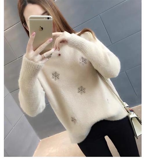 女裝雜款水貂毛毛衣